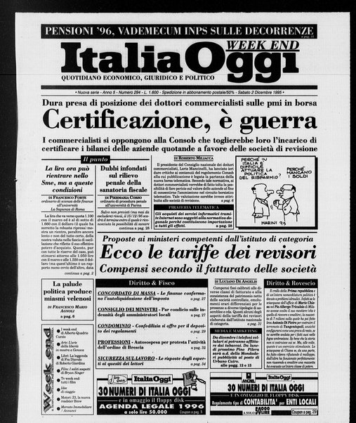 Italia oggi : quotidiano di economia finanza e politica